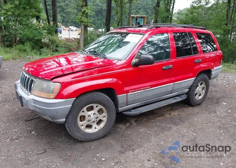 2000 Jeep Grand Cherokee Laredo z USA, uszkodzony, nr VIN 1J4GW48S7YC409319
